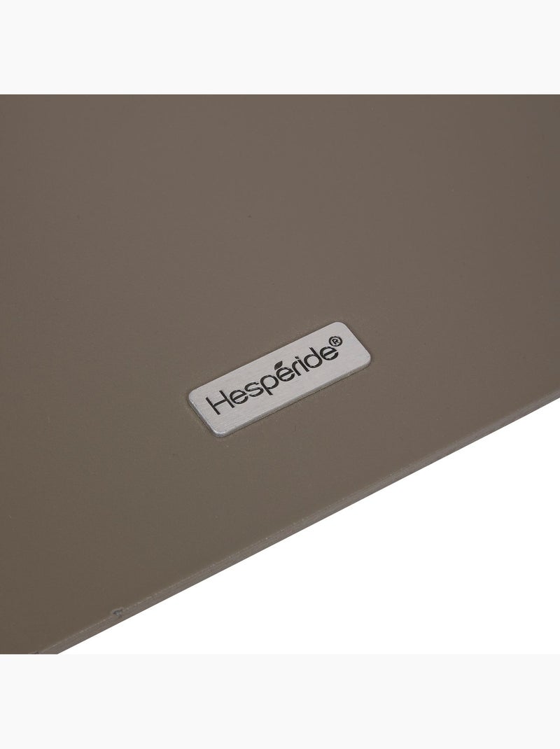 Table de jardin d'appoint en aluminium VENUZIA Taupe - Kiabi