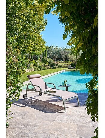 Table de jardin d'appoint en aluminium VENUZIA
