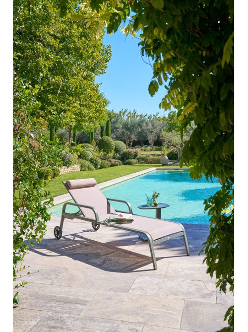Table de jardin d'appoint en aluminium VENUZIA - Kiabi