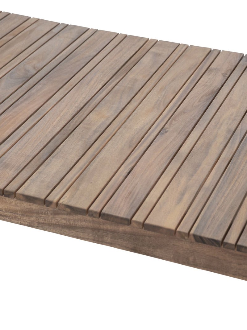 Table de jardin en bois 6 places TIWI Beige - Kiabi
