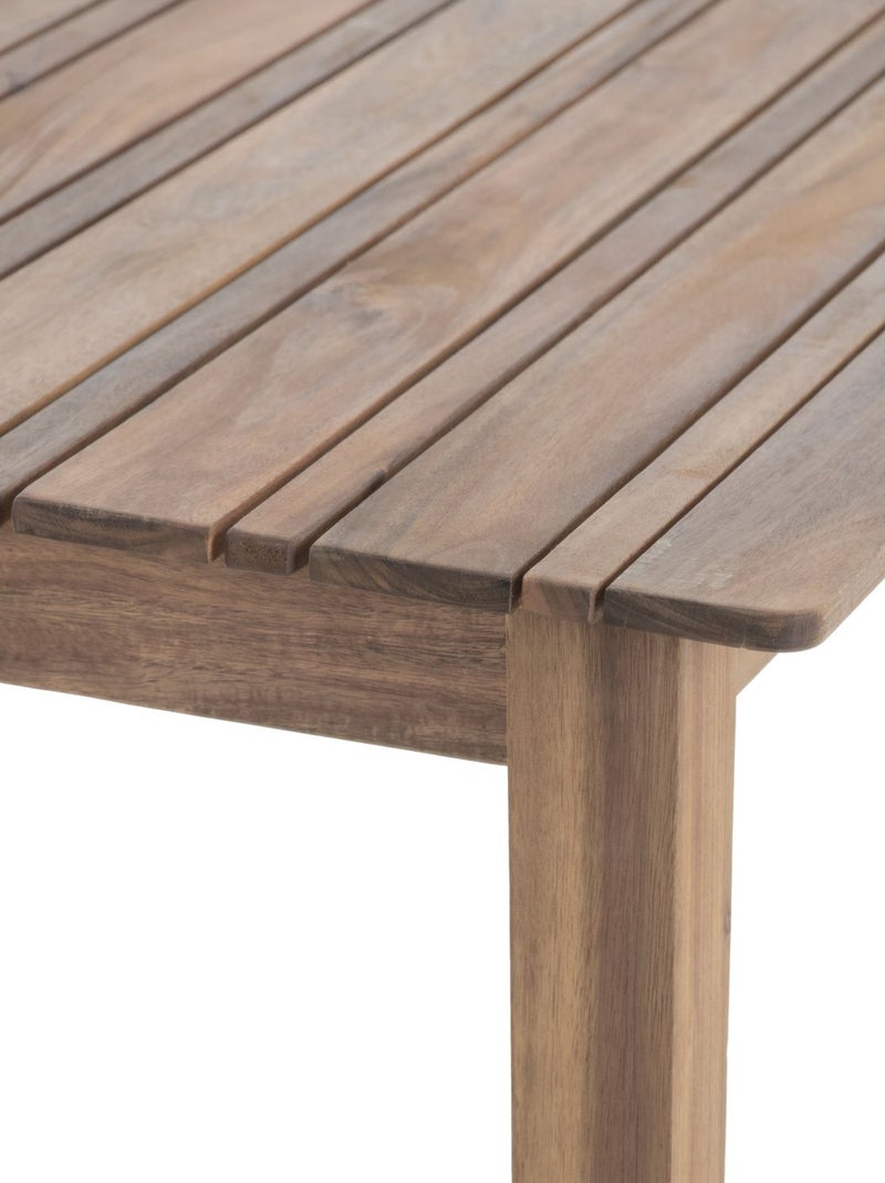 Table de jardin en bois 6 places TIWI Beige - Kiabi