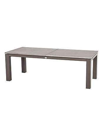 Table de jardin extensible 10 Personnes Héraklion - L. 220/320 cm tonka