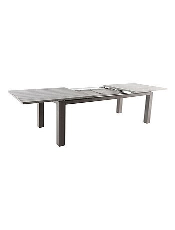 Table de jardin extensible 10 Personnes Héraklion - L. 220/320 cm tonka