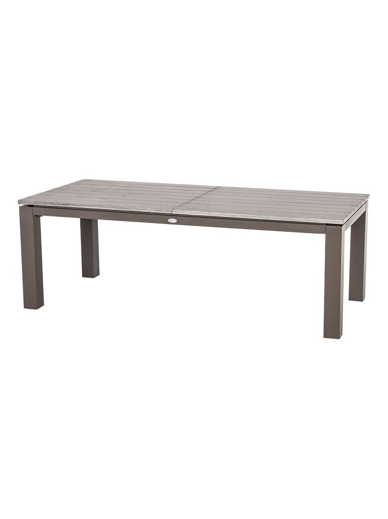 Table de jardin extensible 10 Personnes Héraklion - L. 220/320 cm  tonka Gris - Kiabi