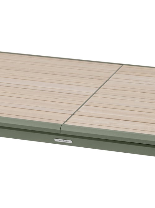 Table de jardin extensible 10 places en aluminium DILORS - Kiabi Table de jardin extensible 10 places en aluminium DILORS - Kiabi