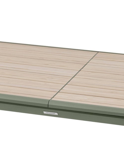 Table de jardin extensible 10 places en aluminium DILORS - Kiabi Table de jardin extensible 10 places en aluminium DILORS - Kiabi