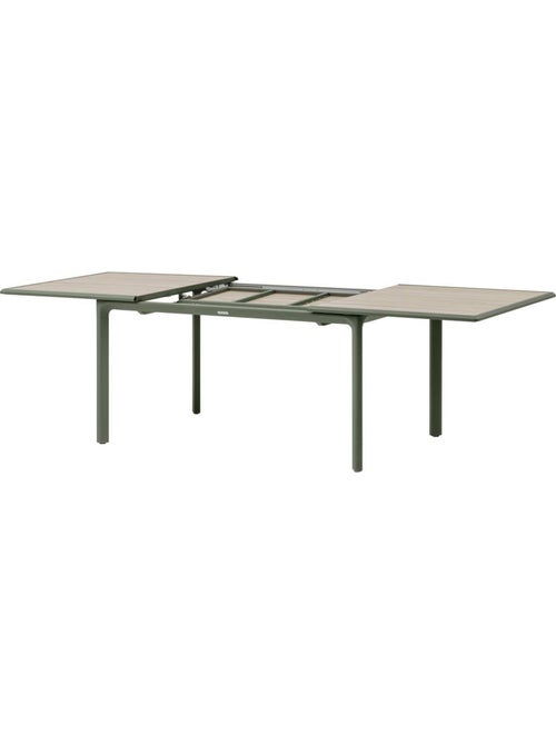 Table de jardin extensible 10 places en aluminium DILORS - Kiabi Table de jardin extensible 10 places en aluminium DILORS - Kiabi
