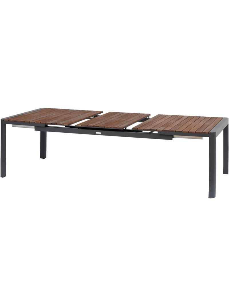 Table de jardin extensible 12 places en acacia PARADIZE Marron - Kiabi