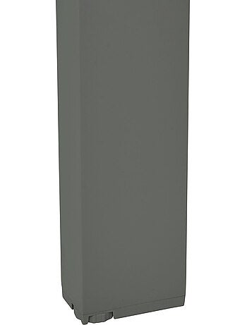 Table de jardin extensible 12 places en aluminium effet bois ÉVASION