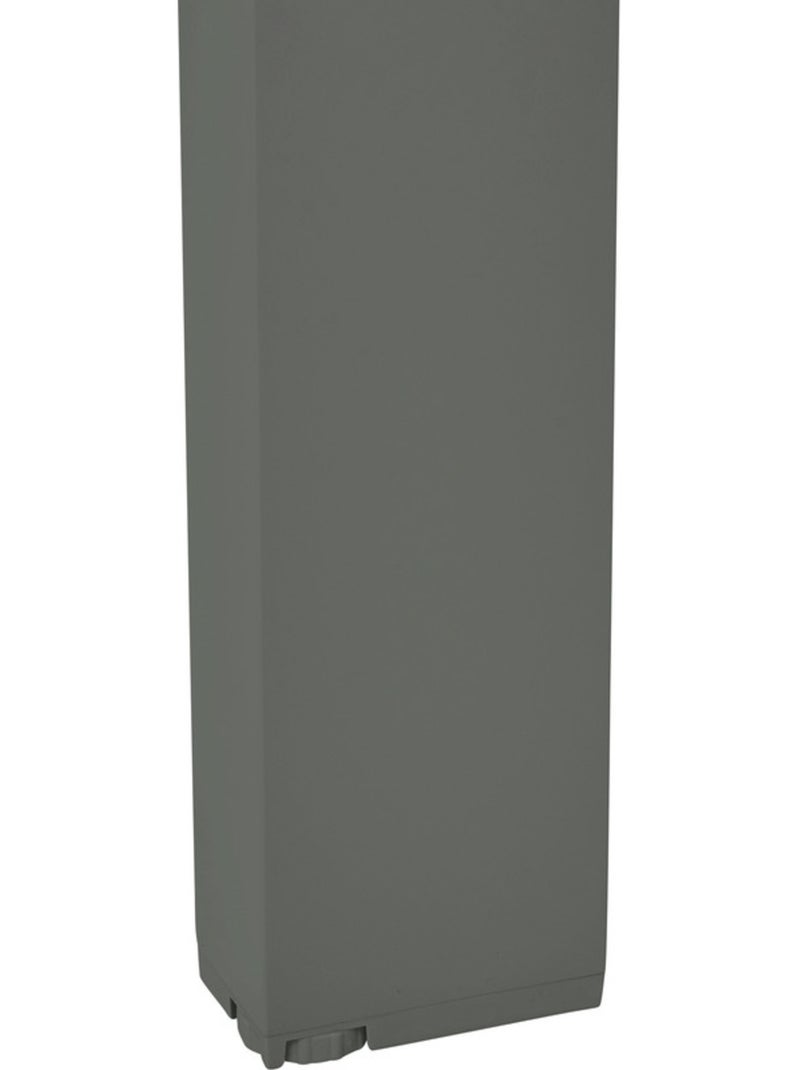 Table de jardin extensible 12 places en aluminium effet bois ÉVASION Beige - Kiabi
