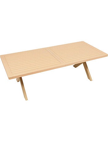 Table de jardin extensible 12 places en eucalyptus XENIA