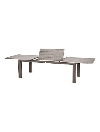 Table de jardin extensible en aluminium 10 personnes HERAKLION