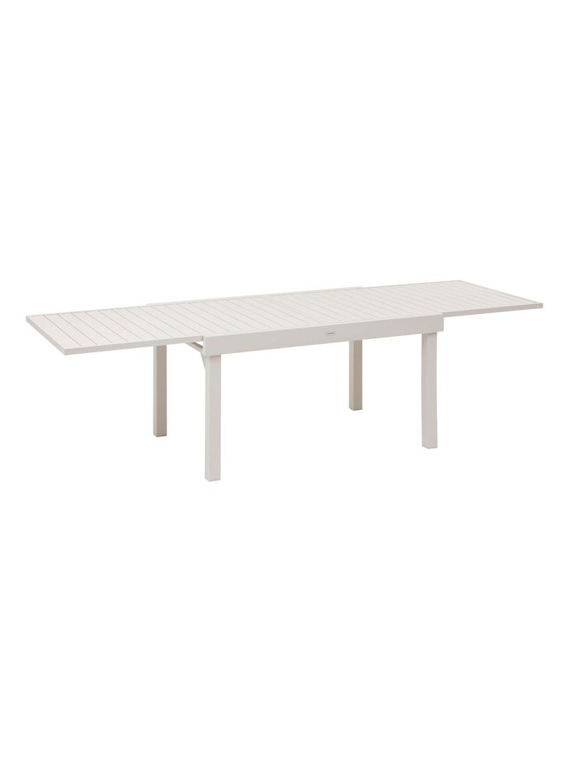 Table de jardin extensible en aluminium 10 places PIAZZA Beige - Kiabi