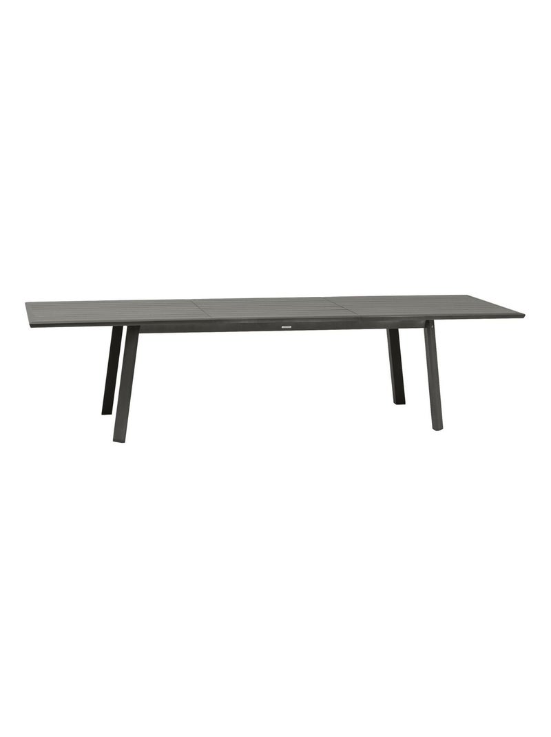 Table de jardin extensible en aluminium 12 places PAVANE Gris - Kiabi