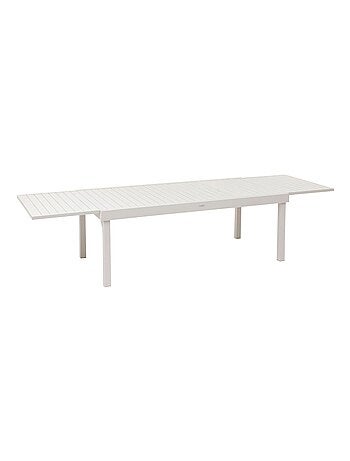Table de jardin extensible en aluminium 12 places PIAZZA