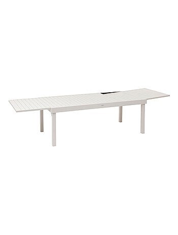 Table de jardin extensible en aluminium 12 places PIAZZA