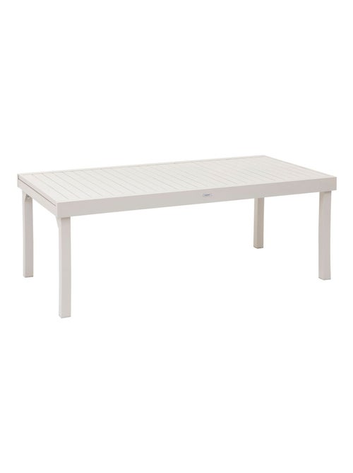 Table de jardin extensible en aluminium 12 places PIAZZA - Kiabi Table de jardin extensible en aluminium 12 places PIAZZA - Kiabi