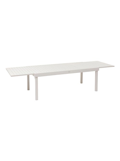 Table de jardin extensible en aluminium 12 places PIAZZA - Kiabi Table de jardin extensible en aluminium 12 places PIAZZA - Kiabi