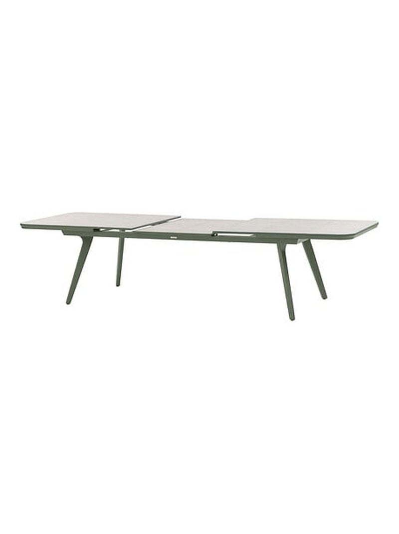 Table de jardin extensible en aluminium et verre 12 places PULPY Vert - Kiabi