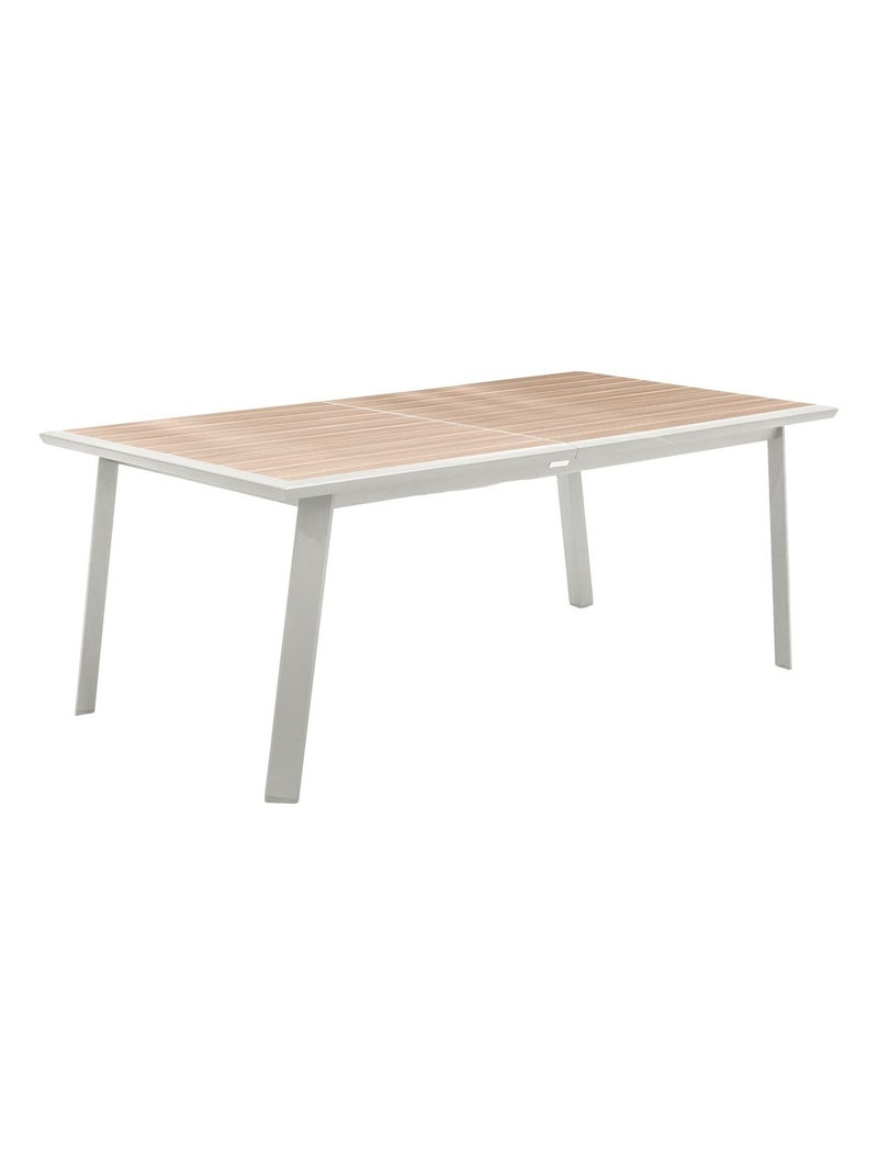 Table de jardin extensible Pavane en aluminium Beige - Kiabi