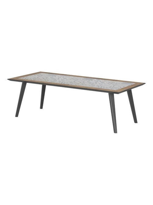 Table de jardin fixe en acier 8 places LAMBADA - Kiabi Table de jardin fixe en acier 8 places LAMBADA - Kiabi