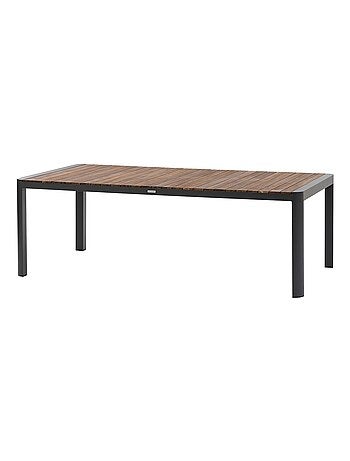 Table de jardin fixe en aluminium et acacia 10 places PARADIZE