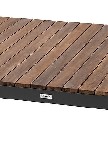 Table de jardin fixe en aluminium et acacia 10 places PARADIZE