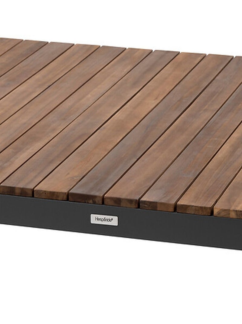 Table de jardin fixe en aluminium et acacia 10 places PARADIZE Marron - Kiabi