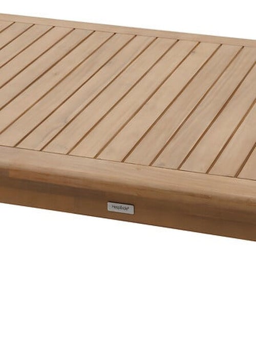 Table de jardin fixe rectangulaire en bois DEONA - Kiabi Table de jardin fixe rectangulaire en bois DEONA - Kiabi