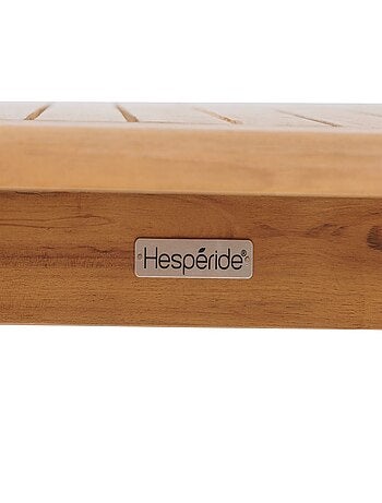 Table de jardin haute en acacia 4 places TIWI