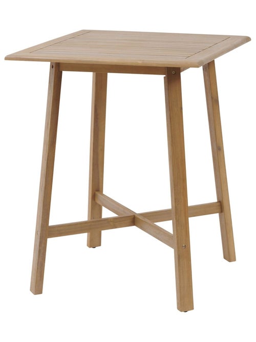 Table de jardin haute en acacia 4 places TIWI - Kiabi Table de jardin haute en acacia 4 places TIWI - Kiabi