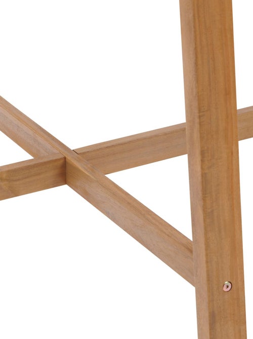 Table de jardin haute en acacia 4 places TIWI - Kiabi Table de jardin haute en acacia 4 places TIWI - Kiabi