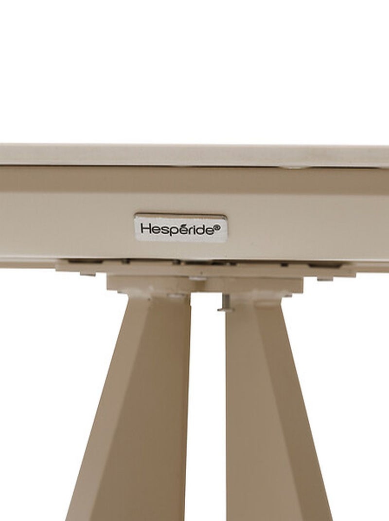 Table de jardin haute en aluminium 2 places TERZANO Beige - Kiabi