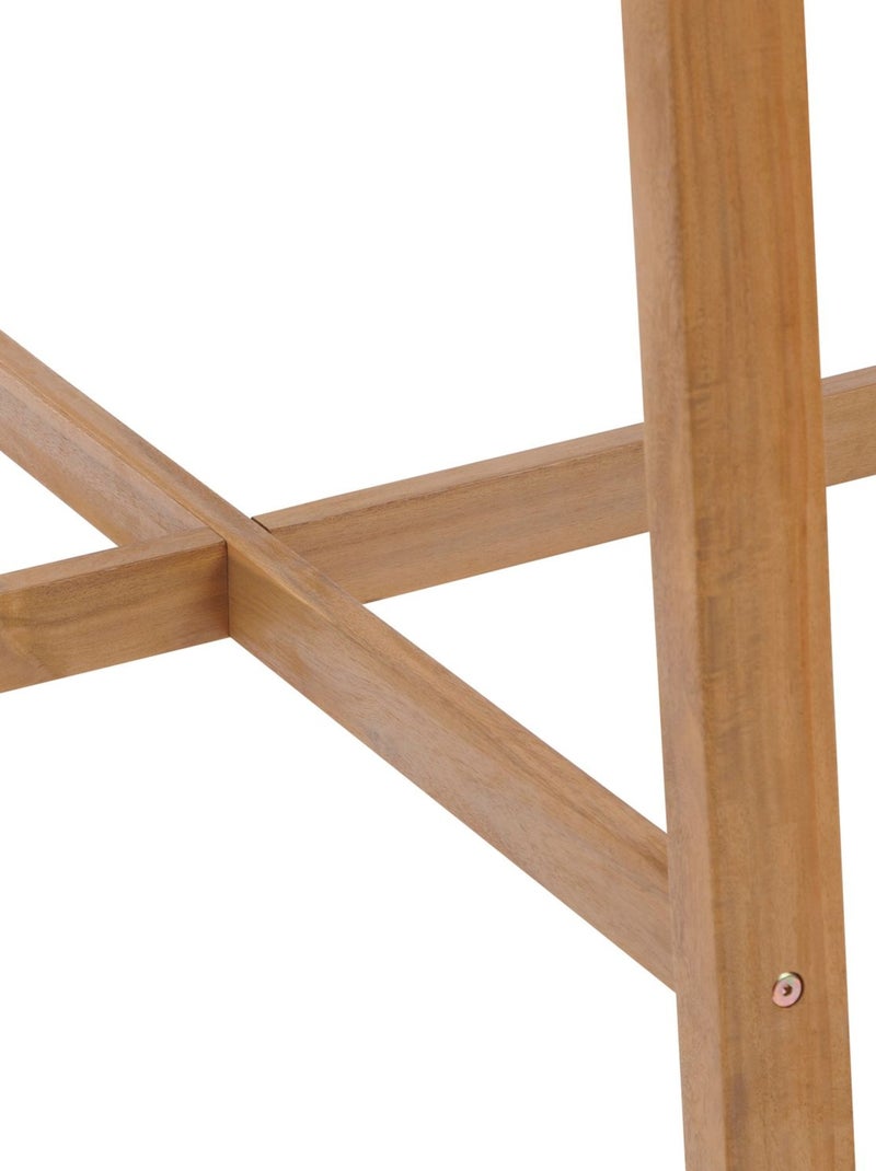 Table de jardin haute Tiwi en acacia Beige - Kiabi
