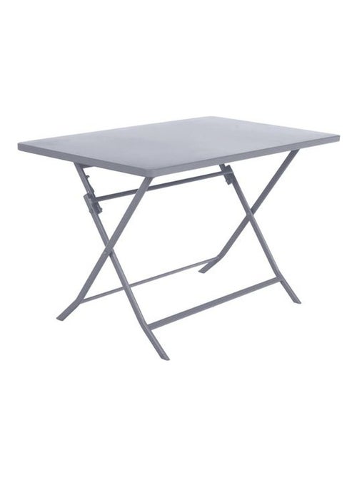 Table de jardin pliante 4 places avec 4 chaises pliables en acier GREENSBORO - Kiabi Table de jardin pliante 4 places avec 4 chaises pliables en acier GREENSBORO - Kiabi