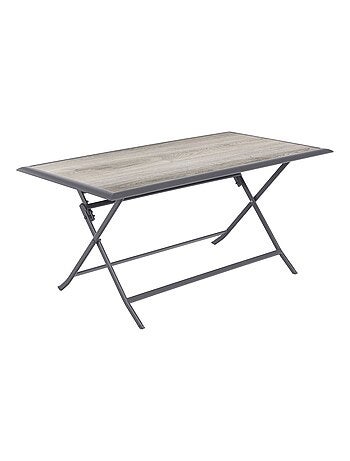 Table de jardin pliante Azua en aluminium