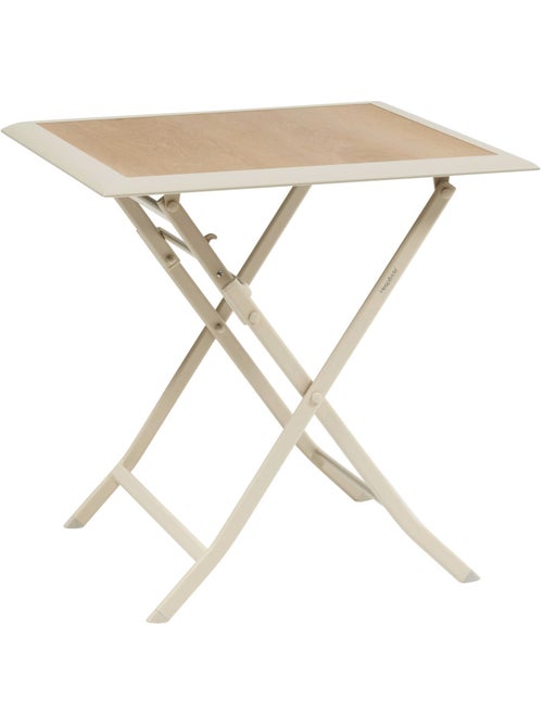 Table de jardin pliante carrée 2 places AZUA - Kiabi Table de jardin pliante carrée 2 places AZUA - Kiabi