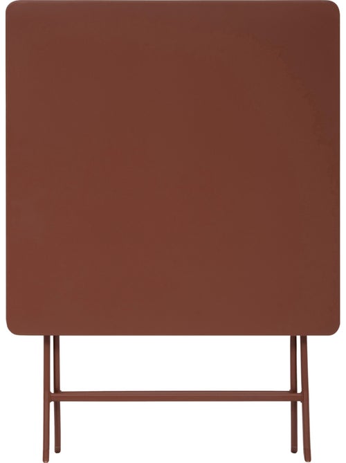 Table de jardin pliante carrée 2 places en acier GREENSBORO - Kiabi Table de jardin pliante carrée 2 places en acier GREENSBORO - Kiabi