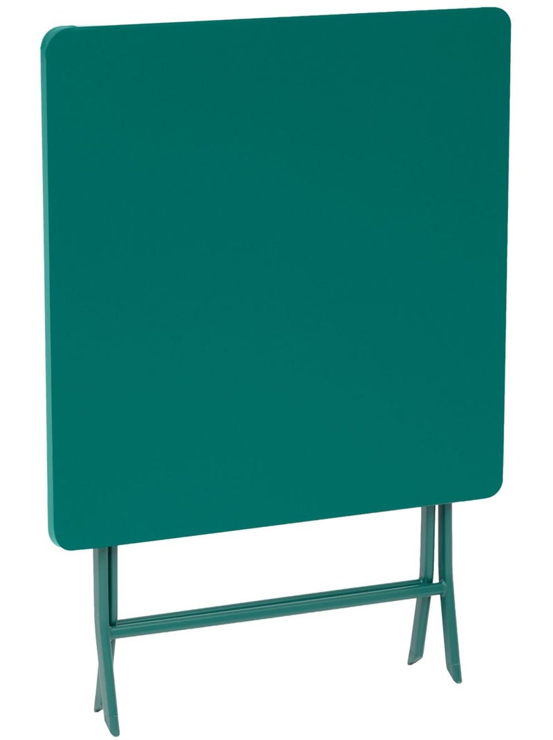 Table de jardin pliante carrée 2 places GREENSBORO Bleu - Kiabi