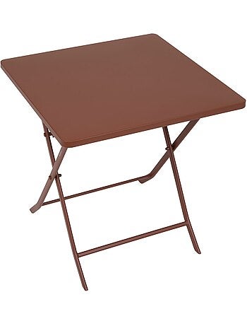 Table de jardin pliante carrée 2 places GREENSBORO