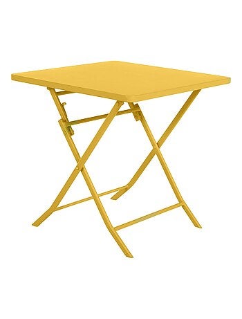 Table de jardin pliante carrée Greensboro - 2 Places