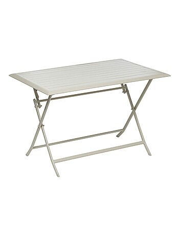 Table de jardin pliante en aluminium 4 places AZUA