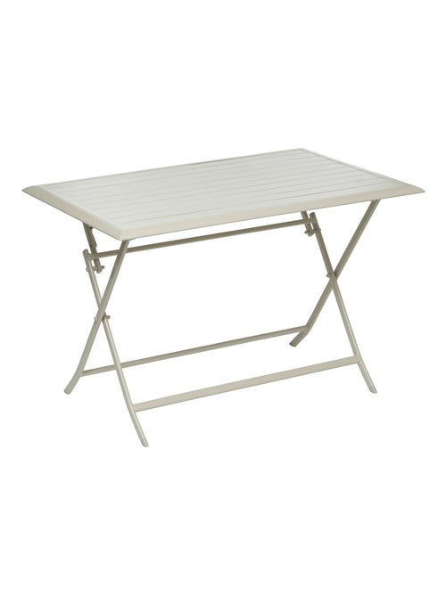 Table de jardin pliante en aluminium 4 places AZUA - Kiabi