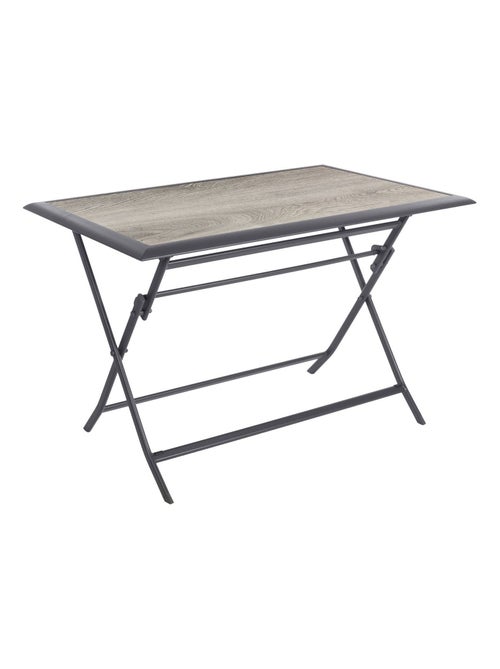 Table de jardin pliante en aluminium 4 places AZUA - Kiabi Table de jardin pliante en aluminium 4 places AZUA - Kiabi