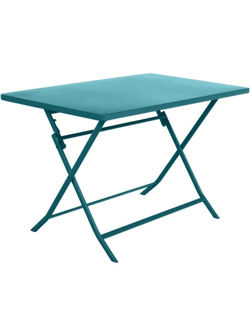 Table de jardin pliante rectangle 4 places en acier GREENSBORO - Kiabi Table de jardin pliante rectangle 4 places en acier GREENSBORO - Kiabi