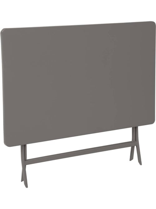 Table de jardin pliante rectangle 4 places en acier GREENSBORO - Kiabi