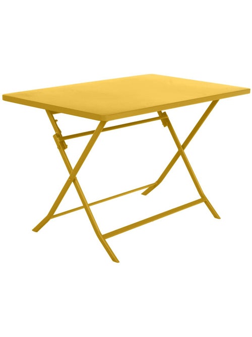 Table de jardin pliante rectangle 4 places en acier GREENSBORO - Kiabi Table de jardin pliante rectangle 4 places en acier GREENSBORO - Kiabi