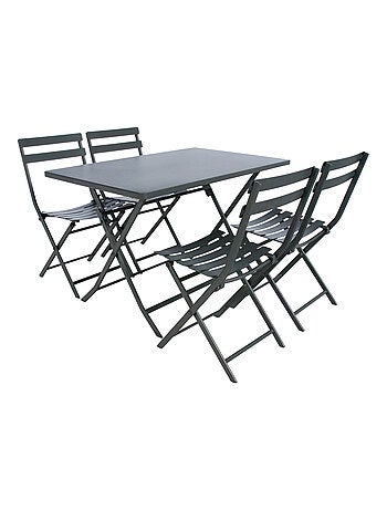 Table de jardin pliante rectangulaire 4 places GREENSBORO