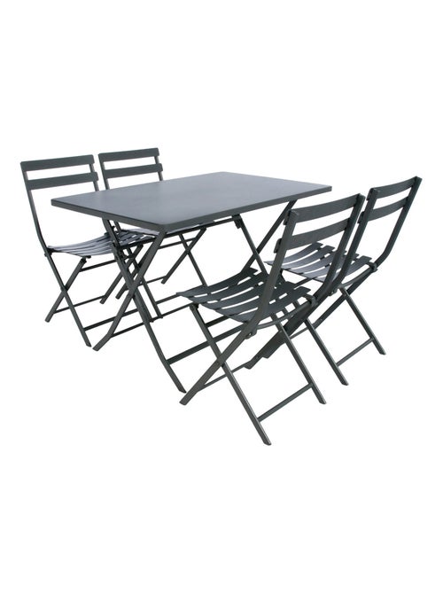 Table de jardin pliante rectangulaire 4 places GREENSBORO - Kiabi