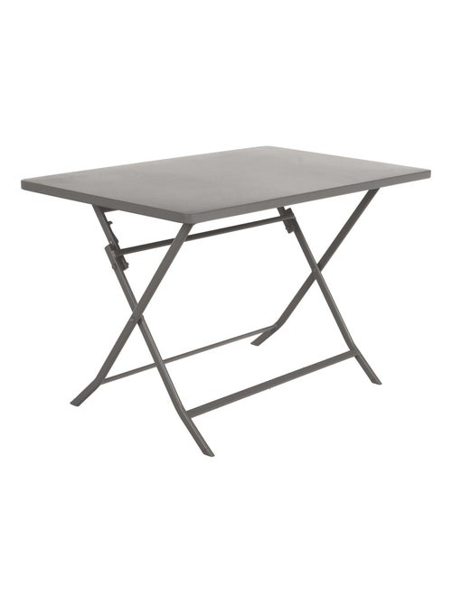 Table de jardin pliante rectangulaire 4 places GREENSBORO - Kiabi Table de jardin pliante rectangulaire 4 places GREENSBORO - Kiabi